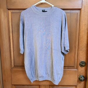 Kilburne and Finch Classic Gray Crew Neck Sweater Size XL